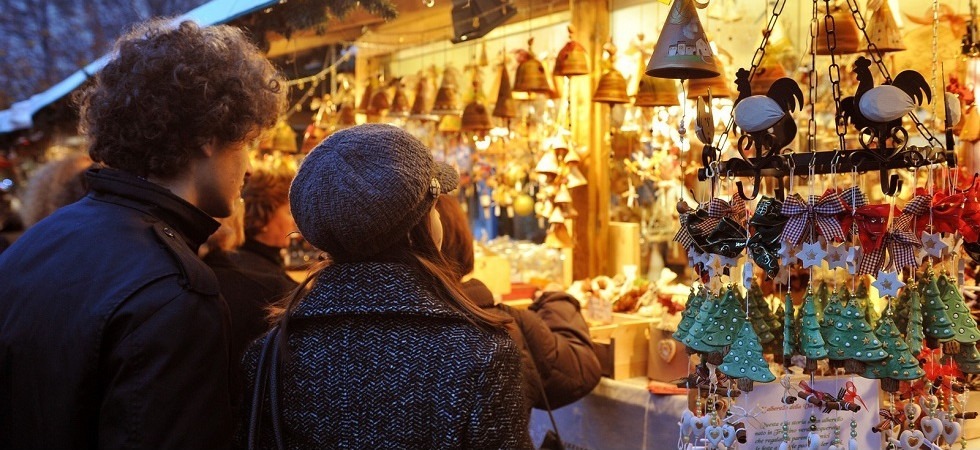 Foto Archivio Apt Trento, Monte Bondone, Valle dei Laghi - Casette Mercatino di Natale Trento - foto M. Rensi Coronavirus, il Mercatino di Natale di Trento ritorna in forma virtuale